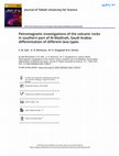 Research paper thumbnail of Petromagnetic investigations of the volcanic rocks in southern part of Al-Madinah, Saudi Arabia: differentiation of different lava types