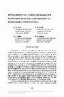 Research paper thumbnail of Developments in Computer-Based IPM Extension Delivery and Biological Monitoring System Design