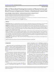 Research paper thumbnail of Effect of Theory-Based Training Intervention on Physical Activity and Blood Pressure in Hypertensive Patients: A Randomized Control Trial