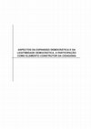 Research paper thumbnail of Aspectos da expansão democrática e da legitimidade democrática. A participação como elemento construtor da cidadania