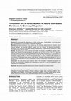 Research paper thumbnail of Formulation and &lt;i&gt;in vitro&lt;/i&gt; evaluation of natural gum-based microbeads for delivery of Ibuprofen