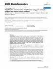 Research paper thumbnail of Classification and biomarker identification using gene network modules and support vector machines