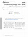 Research paper thumbnail of Graham Harman y la filosofía islámica. Origen y problemas de la causación vicaria