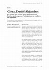 Research paper thumbnail of Cieza, Daniel Alejandro: La muerte por cuenta ajena: Terrorismo de Estado, gran empresa y trabajadores en conflicto en Argentina