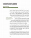 Research paper thumbnail of Contribuciones teóricas del pensamiento económico al desarrollo latinoamericano