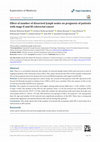 Research paper thumbnail of Effect of number of dissected lymph nodes on prognosis of patients with stage II and III colorectal cancer