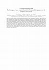 Research paper thumbnail of ACOUSTICS2008/1996 Factoring end-user expectations into the sound design process of computer keyboards