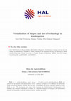 Research paper thumbnail of Visualisation of shapes and use of technology in kindergarten