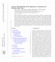 Research paper thumbnail of An exact tunneling model and its application to transmission and reflection delay times