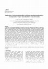 Research paper thumbnail of Application of concentration gradient coefficients in mining geochemistry: A comparison of copper mineralization in Iran and Canada