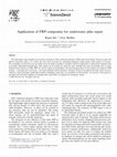 Research paper thumbnail of Application of FRP composites for underwater piles repair