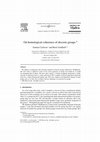 Research paper thumbnail of On homological coherence of discrete groups