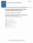 Research paper thumbnail of Derivative-orthogonal wavelets for discretizing constrained optimal control problems