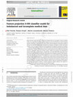 Research paper thumbnail of Feature projection k-NN classifier model for imbalanced and incomplete medical data