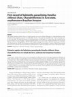 Research paper thumbnail of First record of helminths parasitizing Vanellus chilensis (Aves, Charadriiformes) in Acre state, southwestern Brazilian Amazon