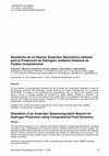 Research paper thumbnail of Simulación de un Reactor Anaerobio Discontinuo utilizado para la Producción de Hidrógeno mediante Dinámica de Fluidos Computacional