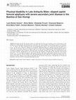 Research paper thumbnail of Physical disability in Late Antiquity Milan: slipped capital femoral epiphysis with severe secondary joint disease in the Basilica of San Dionigi