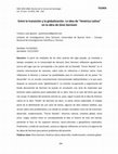 Research paper thumbnail of Entre la transición y la globalización. La idea de “América Latina” en la obra de Gino Germani