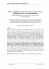 Research paper thumbnail of Seismic Amplification of Peak Ground Acceleration, Velocity, and Displacement by Two-Dimensional Hills