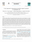 Research paper thumbnail of A new approach to generating non-uniform support excitation at topographic sites