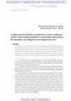 Research paper thumbnail of A efetivação dos direitos econômicos, sociais e culturais (DESC) pelo Estado brasileiro e a necessária observância do minimum core obligation em “tempos de crise”