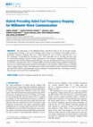 Research paper thumbnail of Hybrid Precoding Aided Fast Frequency-Hopping for Millimeter-Wave Communication