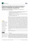 Research paper thumbnail of Comparison of the Efficacy of Two Protocol Treatments in Patients with Symptomatic Disc Displacement without Reduction: A Randomized Controlled Trial