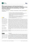 Research paper thumbnail of Molar Septum Expansion with Osseodensification for Immediate Implant Placement, Retrospective Multicenter Study with Up-to-5-Year Follow-Up, Introducing a New Molar Socket Classification