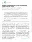 Research paper thumbnail of Assessment of temporal partitioning in foraging patterns of syntopic Virginia opossums and raccoons