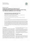 Research paper thumbnail of Comparative Evaluation of Voids Present in Conventional and Capsulated Glass Ionomer Cements Using Two Different Conditioners: AnIn VitroStudy