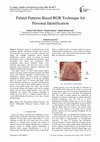 Research paper thumbnail of Palatal Patterns Based RGB Technique for Personal Identification