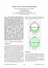 Research paper thumbnail of Automatic velocity control in cutting-off machines