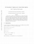 Research paper thumbnail of On Generalized I-Algebras and 4-valued Modal Algebras