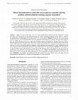 Research paper thumbnail of Match internal load in youth elite soccer players is period, playing position and intermittent running capacity dependent