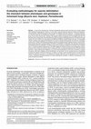 Research paper thumbnail of Evaluating methodologies for species delimitation: the mismatch between phenotypes and genotypes in lichenized fungi (Bryoria sect. Implexae, Parmeliaceae)