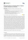 Research paper thumbnail of A Systematic Review of Attention Biases in Opioid, Cannabis, Stimulant Use Disorders