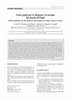 Research paper thumbnail of Italian guidelines for the diagnosis and treatment of classic and iatrogenic Kaposi's sarcoma