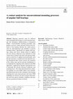 Research paper thumbnail of A Contact Analysis for Unconventional Mounting Processes of Angular Ball Bearings