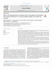 Research paper thumbnail of What is the underestimation of radiation dose to the pediatric thyroid gland from contrast enhanced CT, if contrast medium uptake is not taken into account?