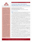 Research paper thumbnail of After the Great Recession: Higher Education's New Normal: An Analysis of National Surveys of Access and Finance Issues, 2011 to 2015