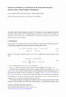 Research paper thumbnail of Finite-difference method for parameterized singularly perturbed problem