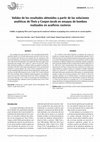 Research paper thumbnail of Validez de los resultados obtenidos a partir de las soluciones analíticas de Theis y Cooper-Jacob en ensayos de bombeo realizados en acuíferos costeros