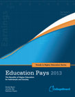 Research paper thumbnail of Education Pays, 2013: The Benefits of Higher Education for Individuals and Society. Trends in Higher Education Series