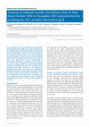 Research paper thumbnail of Analysis of national measles surveillance data in Italy from October 2010 to December 2011 and priorities for reaching the 2015 measles elimination goal