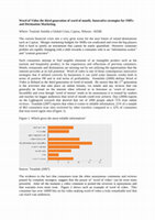 Research paper thumbnail of Word of Video the third generation of word of mouth; Innovative strategies for SMEs and Destination Marketing.