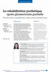 Research paper thumbnail of La réhabilitation prothétique après glossectomie partielle