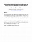 Research paper thumbnail of Effects of Displacement-reinforcement on Facebook, Youtube and Instagram Use: Student and Staff inter-generational differences