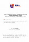 Research paper thumbnail of A WFE and Hybrid FE/WFE technique for the Forced Response of Stiffened Cylinders