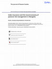 Research paper thumbnail of Index insurance and the moral economy of pastoral risk management in Mongolia