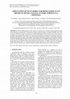 Research paper thumbnail of Application of Swan Model for Hindcasting Wave Height in Jepara Coastal Waters, North Java, Indonesia